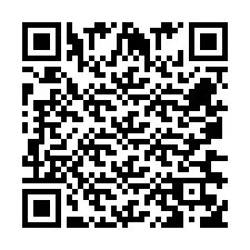 Codice QR per il numero di telefono +260763562187