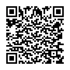 Código QR para número de teléfono +260763562194