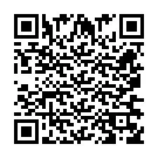 QR kód a telefonszámhoz +260763562195