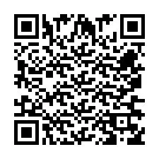 QR-koodi puhelinnumerolle +260763562197