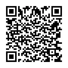 Código QR para número de teléfono +260763562215