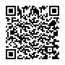 Código QR para número de telefone +260763562218