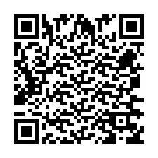 QR код за телефонен номер +260763562247