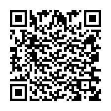 Código QR para número de telefone +260763562290