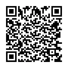 QR-code voor telefoonnummer +260763562296