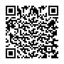 Código QR para número de teléfono +260763562299