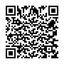 Código QR para número de teléfono +260763562307