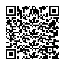 QR kód a telefonszámhoz +260763562439