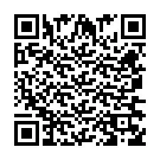 QR kód a telefonszámhoz +260763562446