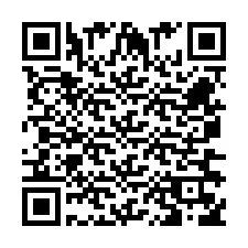 QR kód a telefonszámhoz +260763562447