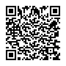 QR Code pour le numéro de téléphone +260763562449