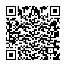 QR kód a telefonszámhoz +260763562458