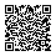 QR kód a telefonszámhoz +260763562481