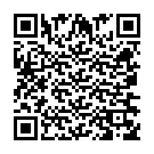 QR kód a telefonszámhoz +260763562484