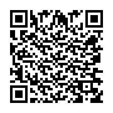 QR Code สำหรับหมายเลขโทรศัพท์ +260763562488