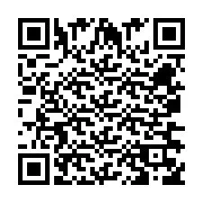 QR код за телефонен номер +260763562493