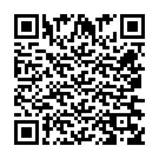 QR код за телефонен номер +260763562499