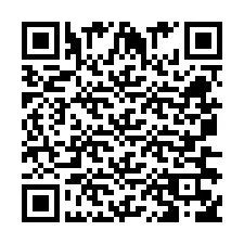 QR kód a telefonszámhoz +260763562518