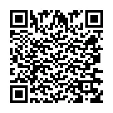 QR kód a telefonszámhoz +260763562568