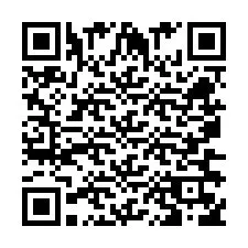 QR kód a telefonszámhoz +260763562588