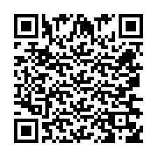 QR kód a telefonszámhoz +260763562589