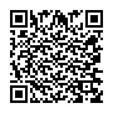 QR kód a telefonszámhoz +260763562590