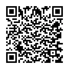 QR kód a telefonszámhoz +260763562598