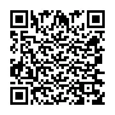 QR kód a telefonszámhoz +260763562604