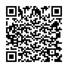 QR kód a telefonszámhoz +260763562608