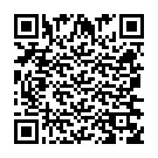 Codice QR per il numero di telefono +260763562644