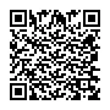 Codice QR per il numero di telefono +260763562646