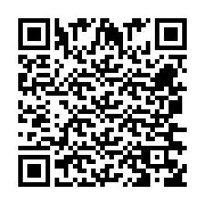 Codice QR per il numero di telefono +260763562657