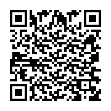 Codice QR per il numero di telefono +260763562680