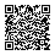 Codice QR per il numero di telefono +260763562686