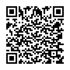 Codice QR per il numero di telefono +260763562688