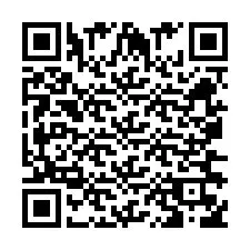 Codice QR per il numero di telefono +260763562690