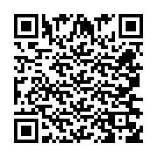 QR Code pour le numéro de téléphone +260763562729