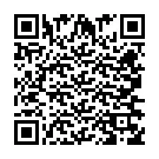 QR-koodi puhelinnumerolle +260763562736