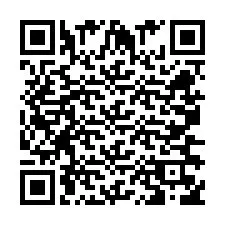 QR-code voor telefoonnummer +260763562738