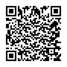 QR Code pour le numéro de téléphone +260763562771