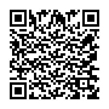 QR-code voor telefoonnummer +260763562781