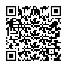 QR Code pour le numéro de téléphone +260763562811