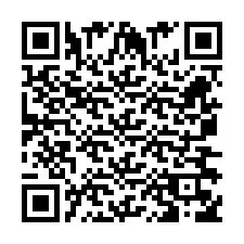 Código QR para número de telefone +260763562815