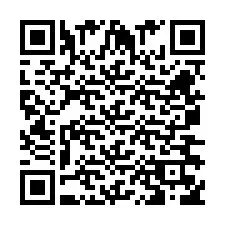 電話番号のQRコード +260763562846