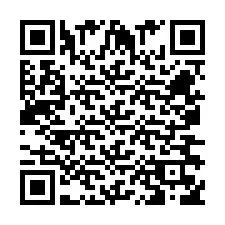 電話番号のQRコード +260763562893
