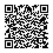 Kode QR untuk nomor Telepon +260763562909
