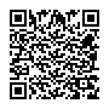 Código QR para número de teléfono +260972264697