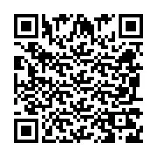 Codice QR per il numero di telefono +260972264758