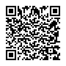 Código QR para número de telefone +260972264791