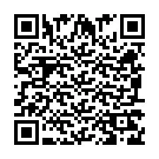 Código QR para número de teléfono +260972264814